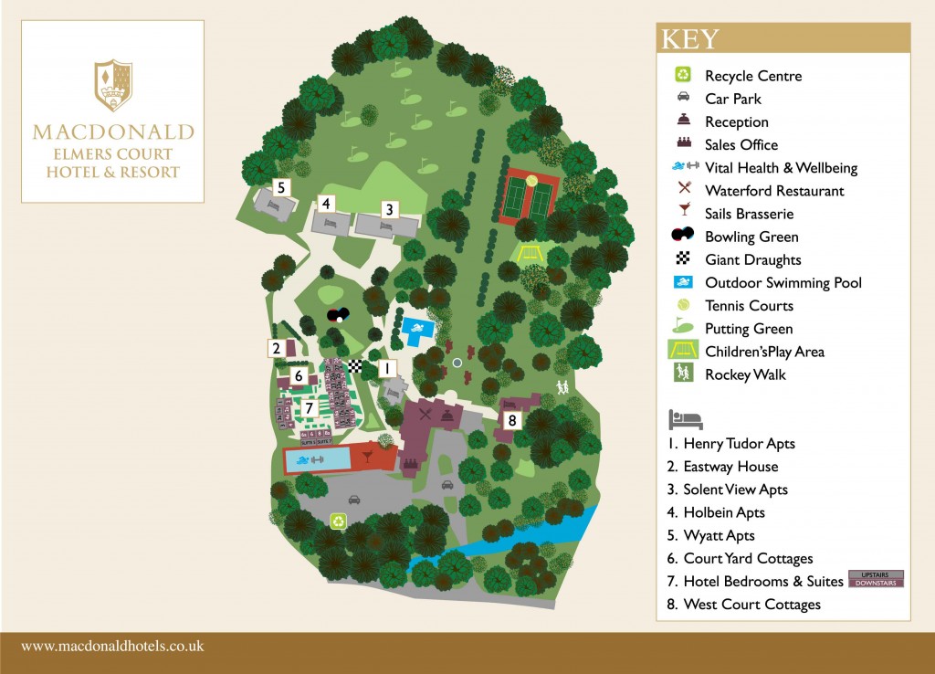 Elmers Court Map
